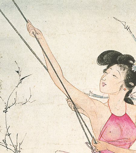 振兴-胡也佛的仕女画和最知名的金瓶梅秘戏图